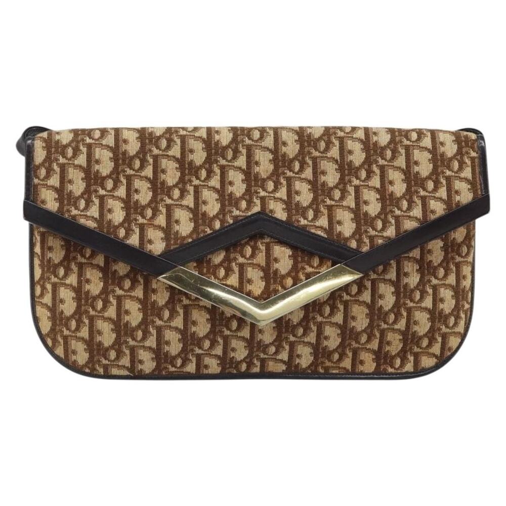 Dior Trotter Shoulder Bag Brown